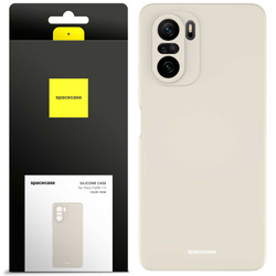 Spacecase Etui Silicone Case Poco F3 / Mi 11i bone