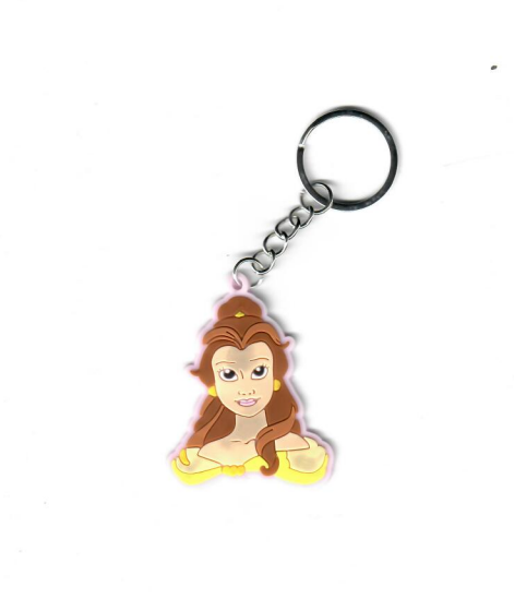 2D PENDANT KEY RING PRINCESS BELLA