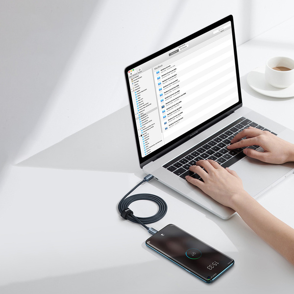 Baseus CAJY000703 USB-C - USB-C PD cable 100W 480Mb/s 2m - blue