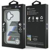 Etui BMW M IML Metal Buttons Tricolor    Lines MagSafe do iPhone 17 antracyt