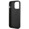 Guess GUHCP13LPS4DGPK iPhone 13 Pro 6.1" czarny/black hardcase Strass Metal Logo