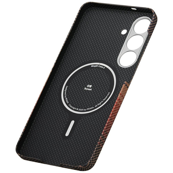 Etui PITAKA Ultra-Slim MagSafe do Samsung Galaxy S25 sunset