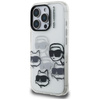 Etui Karl Lagerfeld IML Multi K&C Head   Pattern do iPhone 16 Pro Max przezroczysty