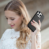 ICARER CASE LEATHER COVER GENUINE LEATHER CASE FOR IPHONE 14 PRO MAX BLACK (WMI14220708-BK) (MAGSAFE COMPATIBLE)