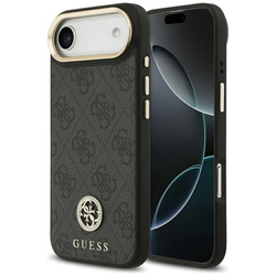 Etui Guess 4G Strass Logo MagSafe do     iPhone Air czarny