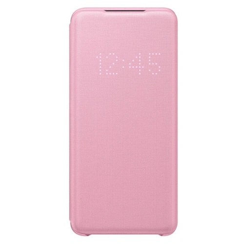 Samsung Galaxy S20 EF-NG980PP Pink LED View Cover Case Damaged Packaging