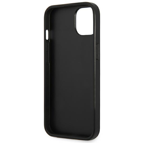 Guess GUHCP13MPSATLG iPhone 13 / 14 / 156.1" srebrny/silver hardcase SaffianoTriangle Logo
