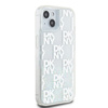 DKNY DKHCP15SLCPEPT iPhone 15 / 14 / 136.1" biały/white hardcase Liquid Glitter Multilogo