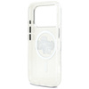 Etui Karl Lagerfeld IML Glitter Karl &   Choupette Sketch Logo MagSafe do iPhone 17 Pro przezroczysty