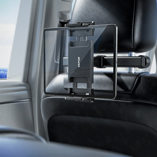 AWEI uchwyt montowany na zagłówek X40 czarny/black