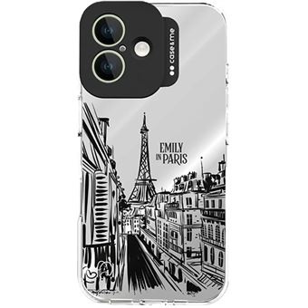 SBS Case&Me Emily in Paris etui na iPhone 16 - Eiffel Tower Mirror Silver