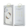 Guess GUHMP16MHFWFCT iPhone 16 Plus6.7" przeźroczysty/transparent hardcase IML Flowers Wreath MagSafe