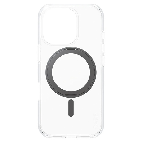 CARE by PanzerGlass Feature Kickstand Case iPhone 16 Pro 6,3" czarny/black MagSafe 1322