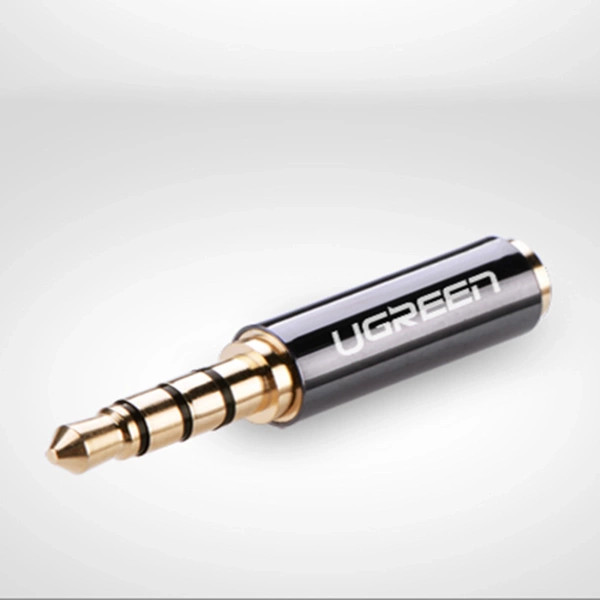Ugreen adapter audio jack 3.5mm męski do jack 2.5mm żeński czarny (20502)
