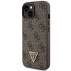 Guess GUHCP15SP4TDSCPW iPhone 15 / 14 /13 6.1" brązowy/brown hardcase Crossbody 4G Metal Logo