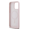 KARL LAGERFELD KLHMP15LSCMKCRHP IPHONE 15 PRO 6.1" RÓŻOWY/PINK HARDCASE SILICONE KARL & CHOUPETTE MAGSAFE