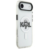 Etui Karl Lagerfeld IML Karl Sketch Logo MagSafe do iPhone Air przezroczysty