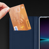 Dux Ducis Skin Pro etui do Sony Xperia 1 V pokrowiec z klapką portfel na kartę podstawka czarne