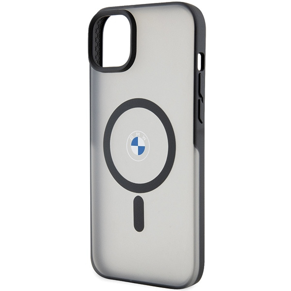Etui BMW Signature MagSafe na iPhone 14 Plus - czarne