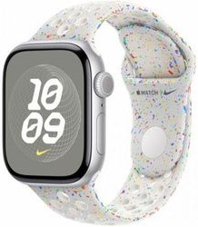 Apple Nike Sport Band in Pure Platinum for 44mm / 45mm / 46mm / 49mm Cases - Size S / M, Original Seal, MUV03ZM/A