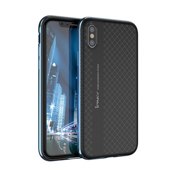 IPAKY BUMBLEBEE NEO HYBRID IPHONE X / IPHONE XS NIEBIESKI