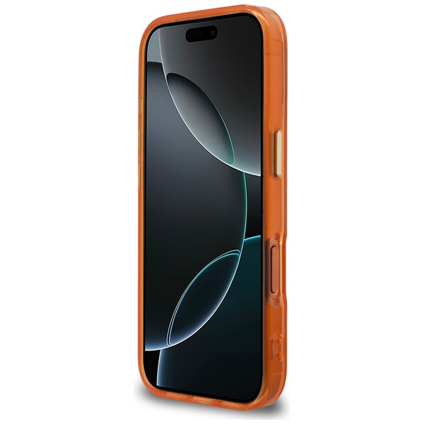 Etui Karl Lagerfeld IML K Head Logo      MagSafe do iPhone 17 Pro pomarańczowy