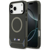 Etui BMW M IML Metal Buttons & Logo      MagSafe do iPhone 17 Pro Max niebieski