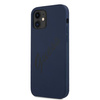 Guess GUHCP12SLSVSBL iPhone 12 mini5,4" niebieski/blue hardcase Script Vintage