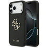 Etui Guess Grained Big 4G & Classic Logo do iPhone 17 Pro Max czarny