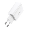 BASEUS SPEED MINI QUICK CHARGER, USB-C, PD, 3A, 20W (WHITE)