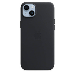 APPLE LEATHER CASE MPP93ZM/A IPHONE 14 PLUS MIDNIGHT ORYGINALNA PLOMBA