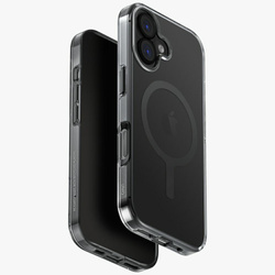 Etui UNIQ Clario do iPhone 17 Magclick Charging czarny