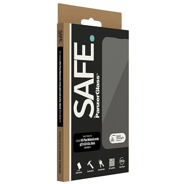SAFE by PanzerGlass Lenovo K15 Plus / Motorola moto g22 / e32 / e32s Screen Protection Edge-to-Edge czarny/black SAFE95110