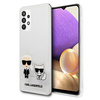 Karl Lagerfeld KLHCA32CKTR A326 A32 5G hardcase Transparent Karl & Choupette