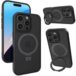 Spacecase Etui Ring Pro Mag iPhone 16 Pro black