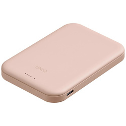 Powerbank UNIQ Lyden Lexa Magnetic       5000mAh PD USB-C MagSafe różowy