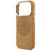 Etui Karl Lagerfeld Point & Metal Logo   MagSafe do iPhone 17 Pro Max brązowy