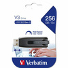 Verbatim Pendrive 256GB USB-A 3.2 V3czarny/black 49168