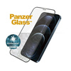 PanzerGlass E2E Super+ iPhone 12 Pro MaxCase Friendly AntiBacterial Microfracture czarny/black 2712