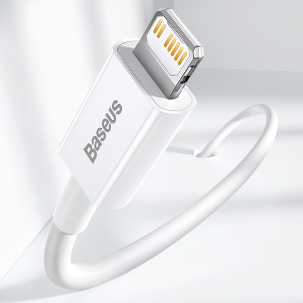 Kabel Baseus Superior Series USB-C / Lightning PD 20W 1 m - biały