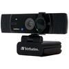 Kamera internetowa Verbatim z podwójnym  mikrofonem Ultra HD 4K AWC-03 czarny/black 49580