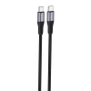 FONENG kabel X112 USB-C - USB-C PD 60W 1M Czarny