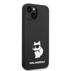 Karl Lagerfeld Silicone Choupette case for iPhone 14 Plus - black