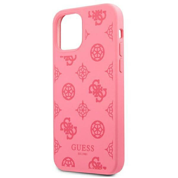 Guess GUHCP12LLSPEFU iPhone 12 Pro Max6,7" fuksja/fuchsia hard case Peony Collection