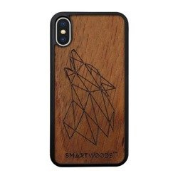 CASE WOODEN SMARTWOODS WOLF ACTIVE IPHONE X / IPHONE XS