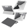 Etui Care by PanzerGlass Y fold do iPad  Pro 13" (2025/2024) jasnoszary