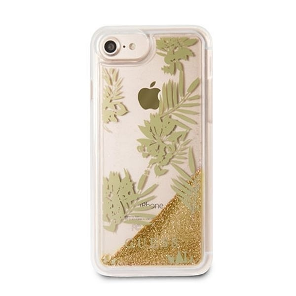 Guess GUHCP7GLUPRG iPhone 6/7/8/SE 2020 / SE 2022 różowo-złoty/rose gold hard case Palm Springs Glitter Liquid