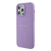Guess GUHMP15LPSAHMCU iPhone 15 Pro 6.1" fioletowy/purple hardcase Saffiano MagSafe