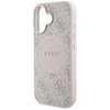 Etui Guess 4G Circle Classic Logo        MagSafe do iPhone 16 różowy