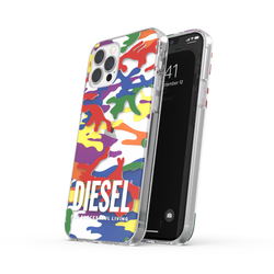 DIESEL CLEAR CASE  PRIDE CAMO AOP IPHONE XR COLOURFUL